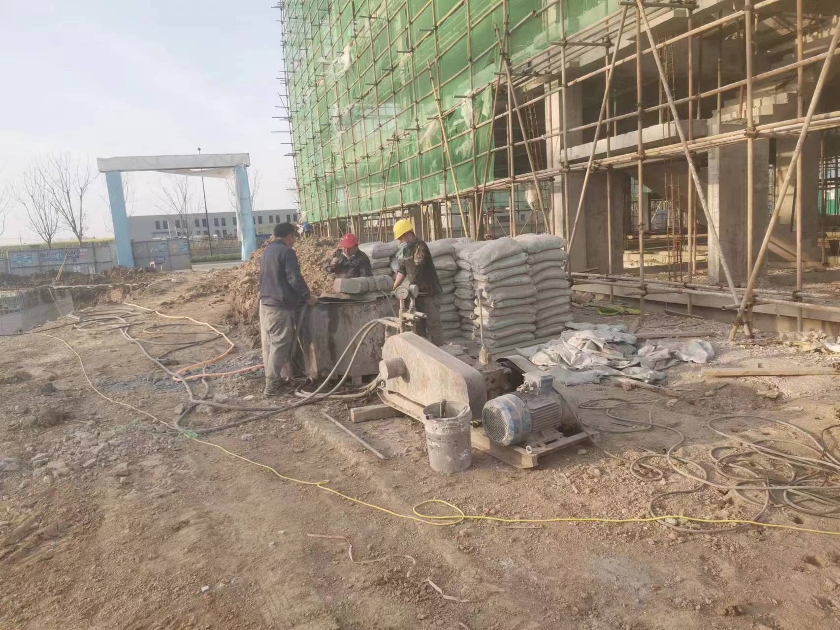 张家界别墅下沉注浆